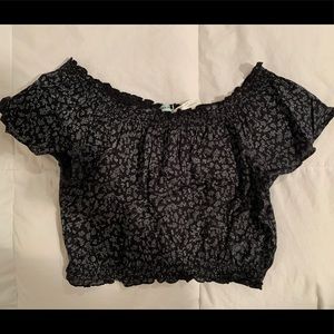 UO Off the shoulder crop top